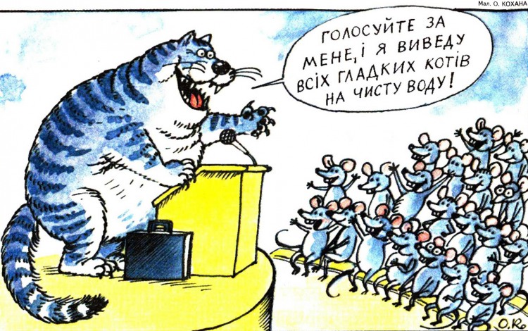 Анекдоти про котів