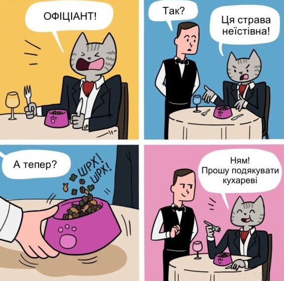 Анекдоти про котів