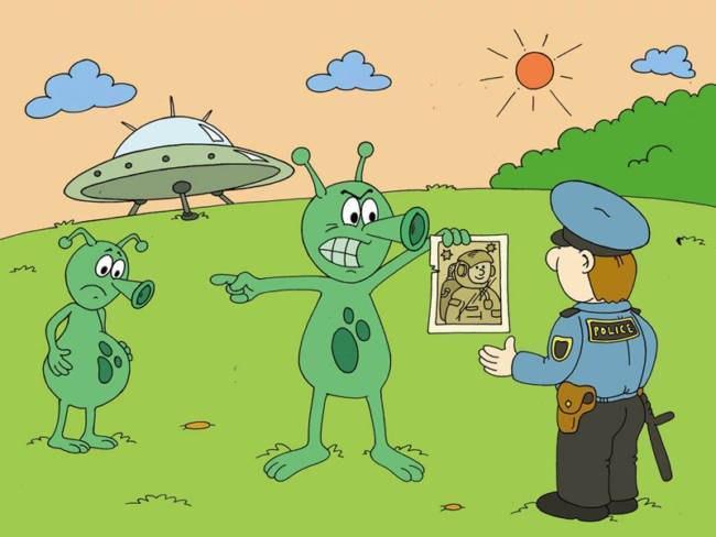 Анекдоти про інопланетян