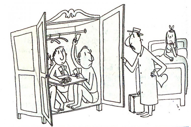 Анекдоти про коханців і коханок