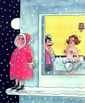 Анекдоти про Новий рік і Різдво