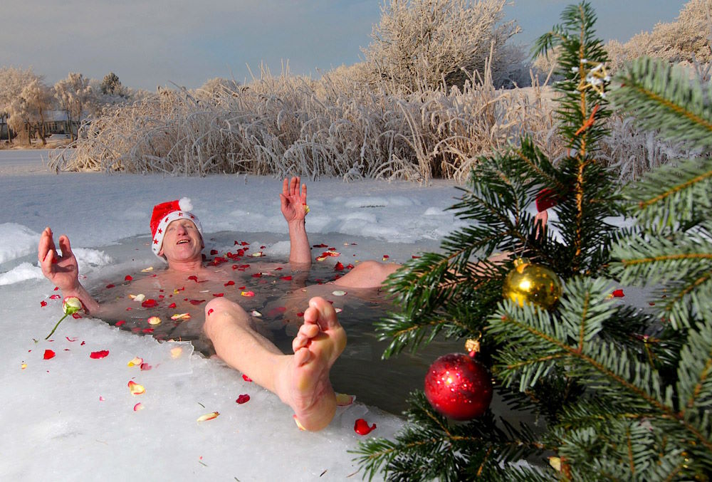 Анекдоти про Новий рік і Різдво