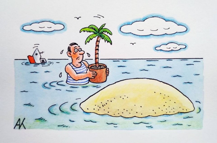 Анекдоти про безлюдний острів