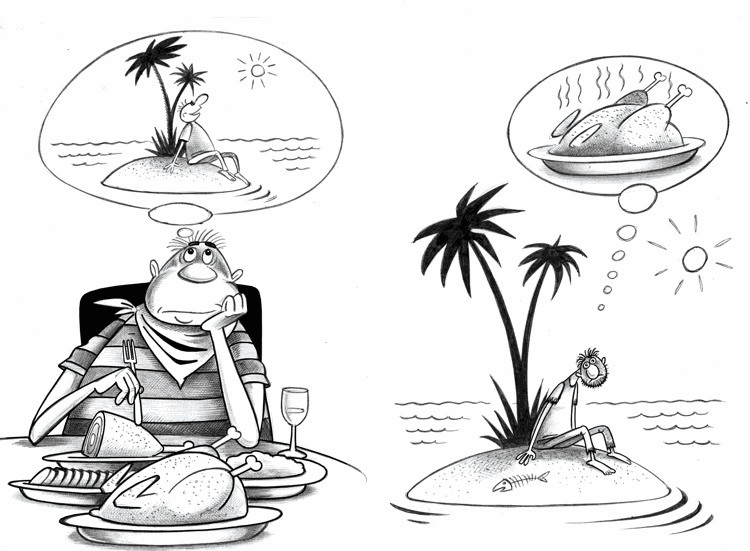 Анекдоти про безлюдний острів