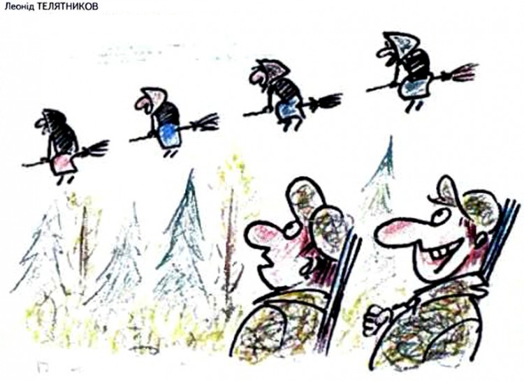 Анекдоти про полювання