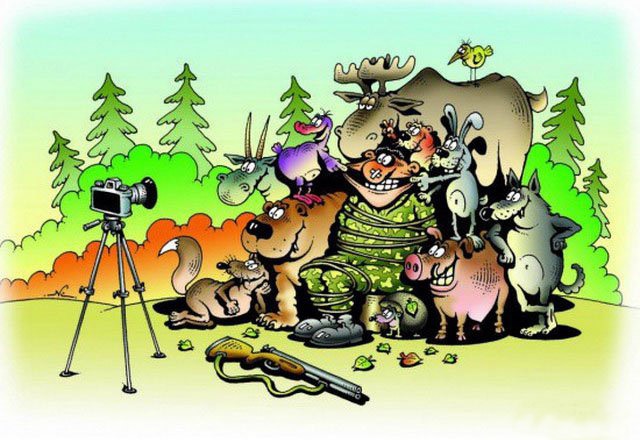 Анекдоти про полювання