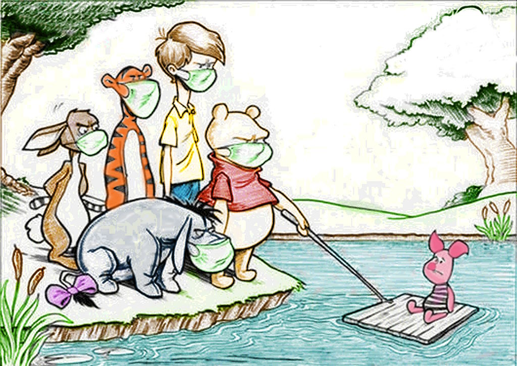 Анекдоти про Вінні-Пуха і П'ятачка