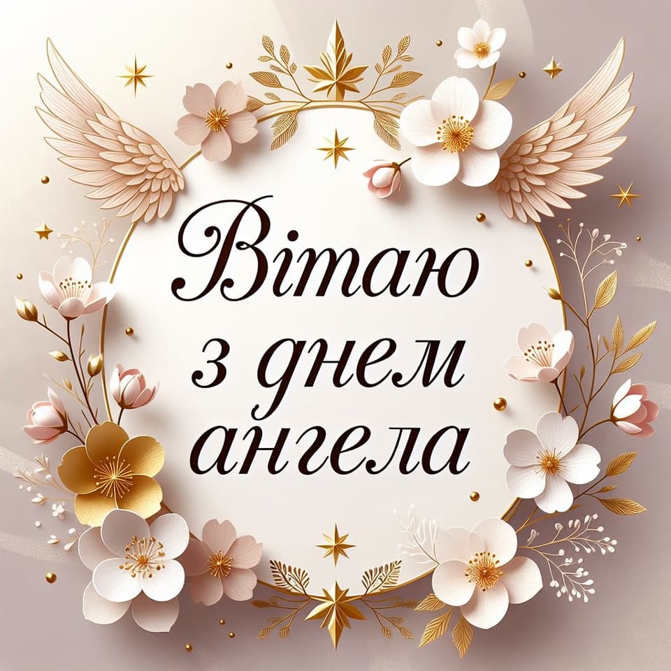 Привітання з Днем Ангела