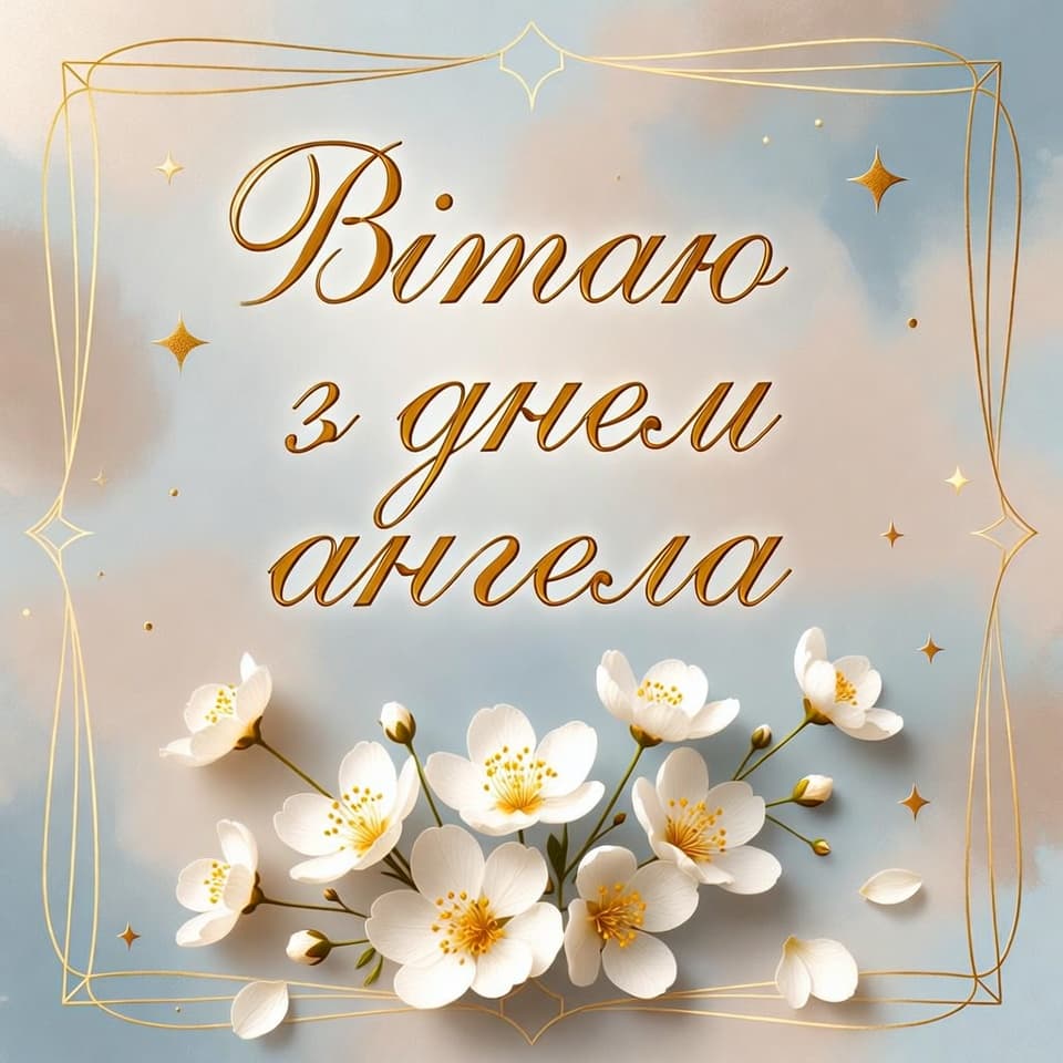 Привітання з Днем Ангела
