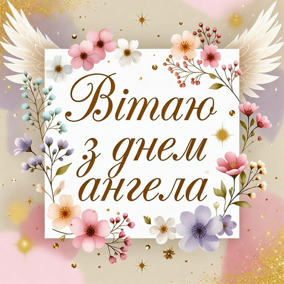 Привітання з Днем Ангела