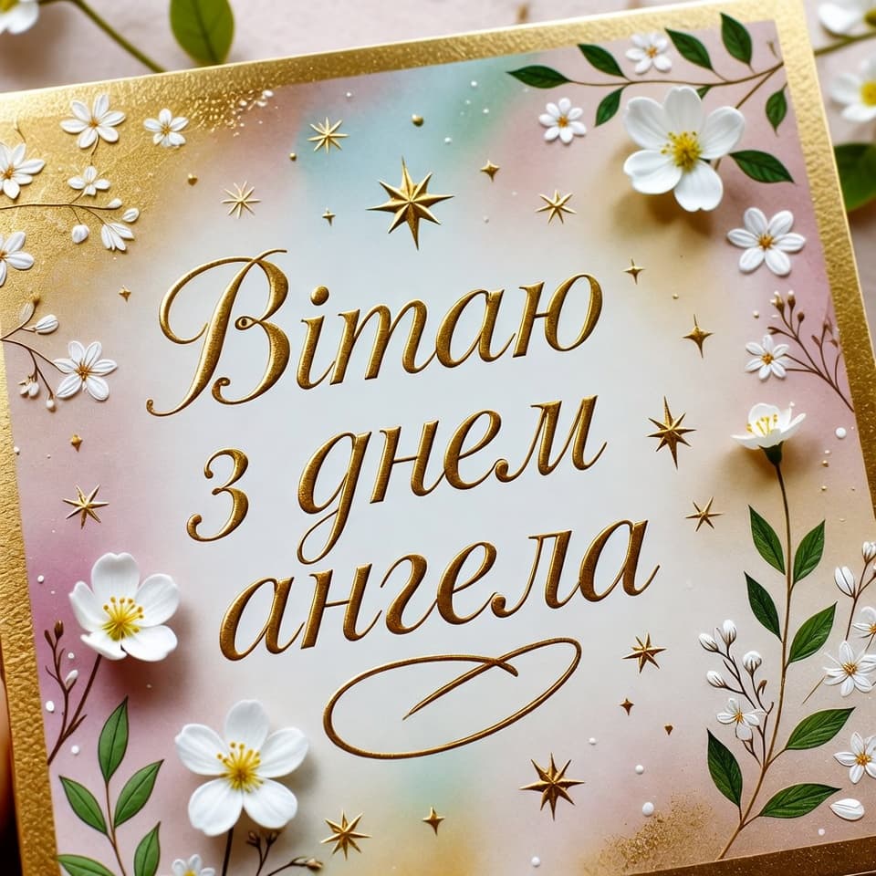 Привітання з Днем Ангела