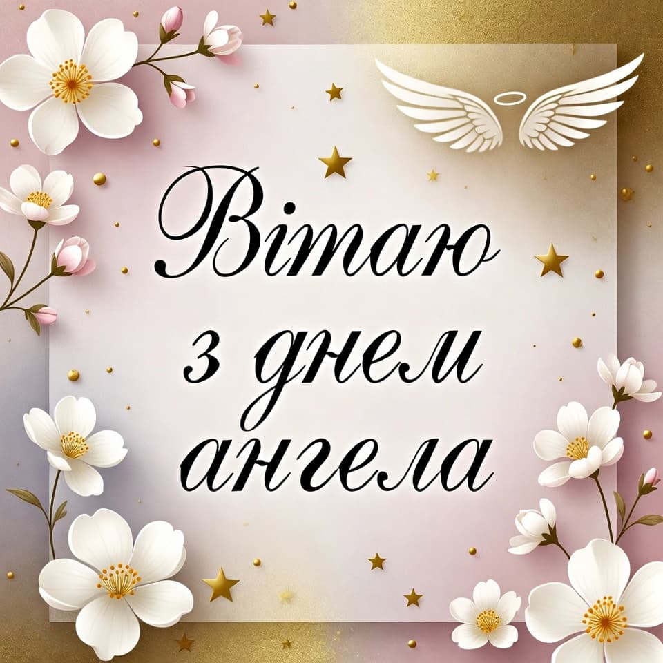 Привітання з Днем Ангела