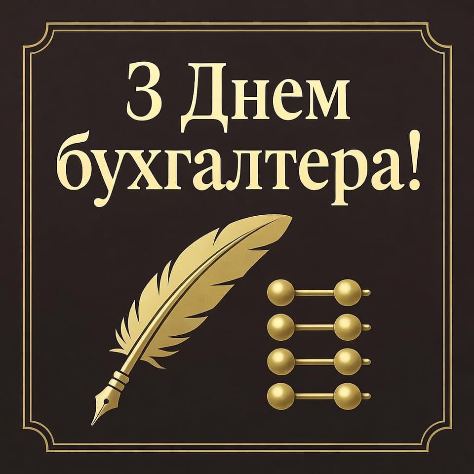 Привітання з Днем бухгалтера