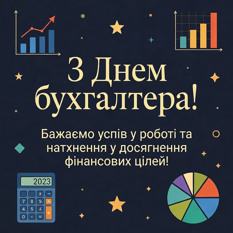 Привітання з Днем бухгалтера