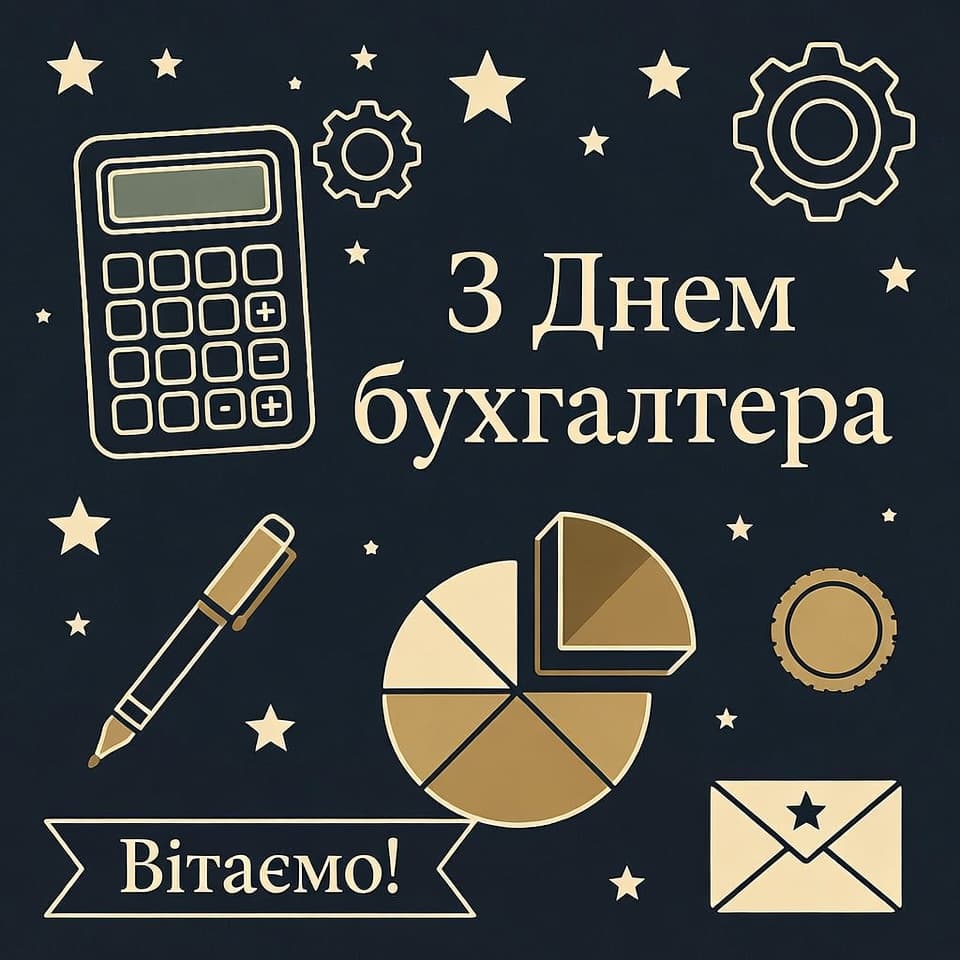 Привітання з Днем бухгалтера