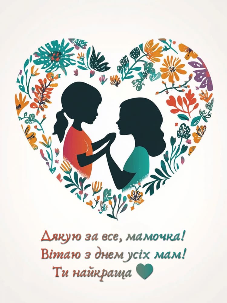 Привітання з Днем матері