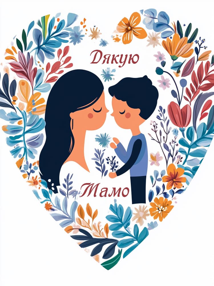 Привітання з Днем матері