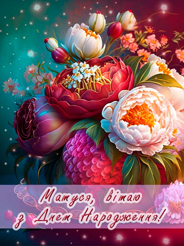 Привітання з Днем народження мамі