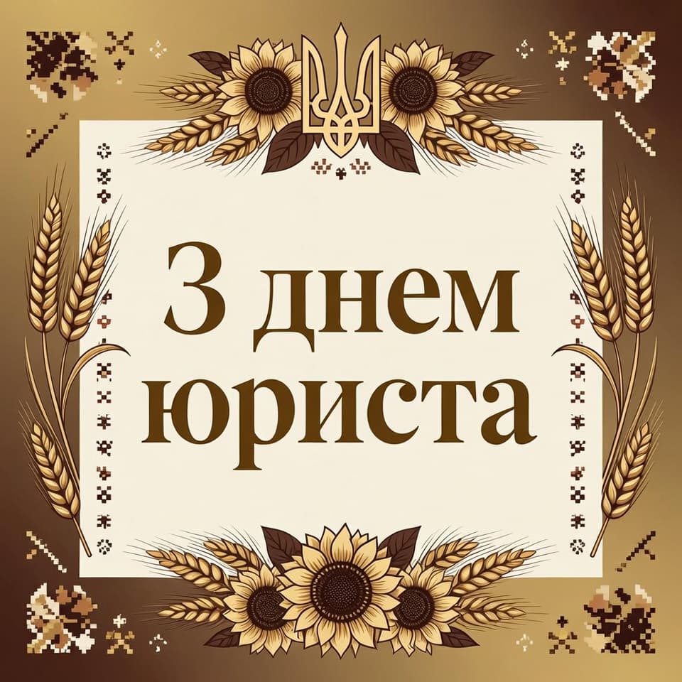 Привітання з Днем юриста