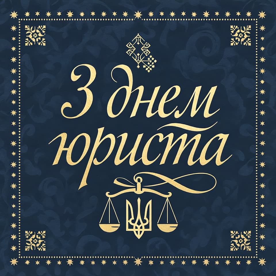 Привітання з Днем юриста