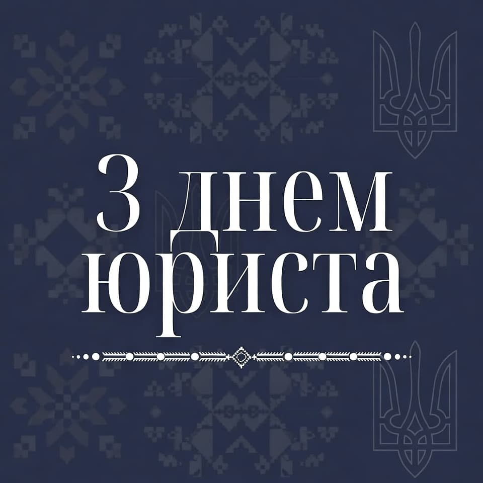 Привітання з Днем юриста
