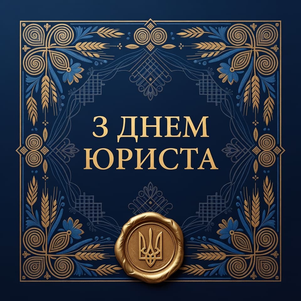 Привітання з Днем юриста
