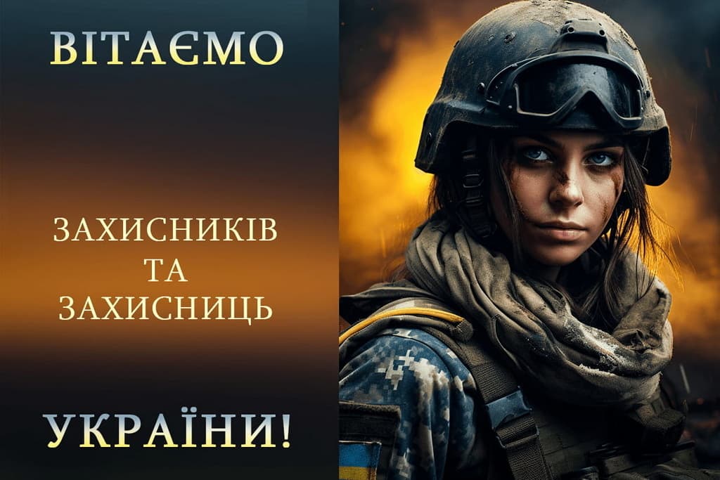 Привітання з Днем Захисника Вітчизни