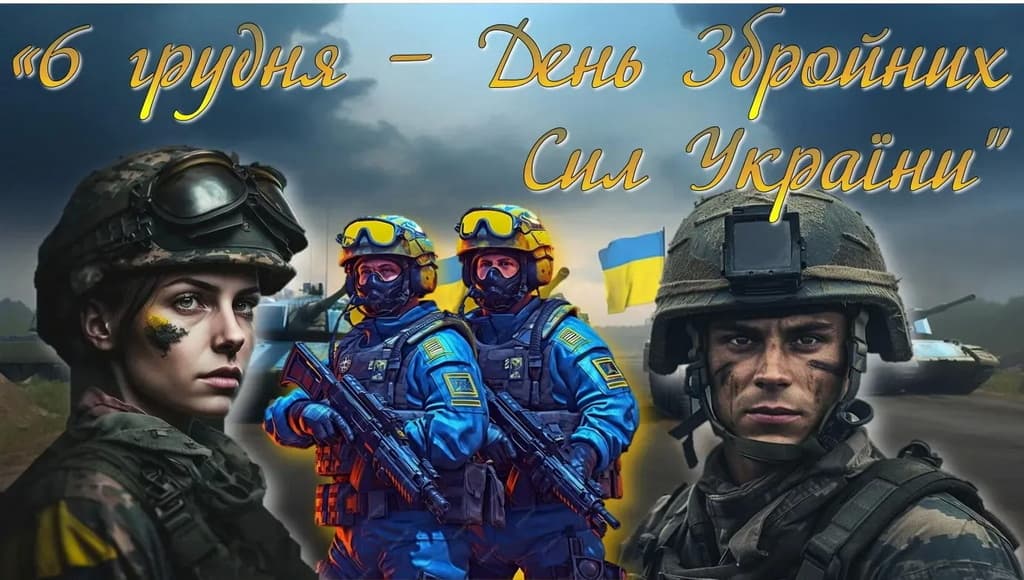 Привітання з Днем Збройних сил України