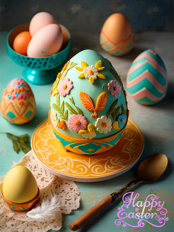 Привітання з Великоднем